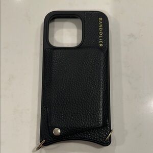 Bandolier Emma Black iPhone Case for iPhone 14 Pro